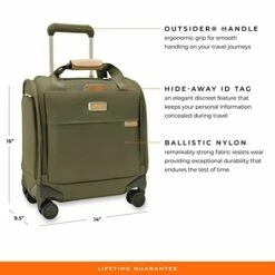 Briggs & Riley Cabin Spinner, Olive -TRAVELPRO Sales 41aEuR332kL