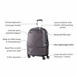 Titan X2 Hard Luggage Large 30" Spinner (Maroon) -TRAVELPRO Sales 41ap5g92YRL