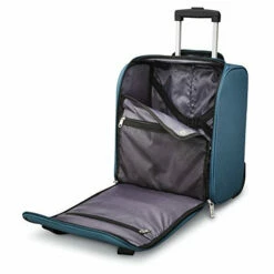Samsonite Advena Underseat Carry On Luggage With Wheels, Teal 8 Samsonite Advena Underseat Carry On Luggage With Wheels, Teal -TRAVELPRO Sales 41axZOQsSEL