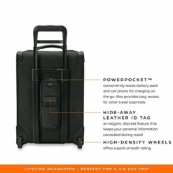 Briggs & Riley Global 2-Wheel Carry-On Duffle, Black -TRAVELPRO Sales 41bA7XaOwLL