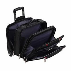 AirTraveler Rolling Briefcase Rolling Laptop Bag Computer Case With Wheels Spinner Mobile Office Carry On Luggage For 14.1in 15.6in Business Notebook For Women Men -TRAVELPRO Sales 41bRfNKgElL