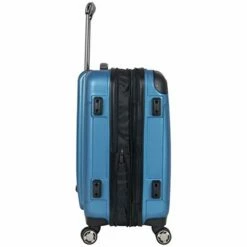 Kenneth Cole Reaction Renegade 20” Carry-On Lightweight Hardside Expandable 8-Wheel Spinner Cabin Size Suitcase, Vivid Blue, Inch -TRAVELPRO Sales 41bfqK4g70L