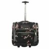 BEBE Women's Valentina-Wheeled Under The Seat Carry-on Bag, Floral Branch, One Size 2 BEBE Women's Valentina-Wheeled Under The Seat Carry-on Bag, Floral Branch, One Size -TRAVELPRO Sales 41c89PB 17L