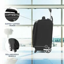 Travelpro Luggage Maxlite 5 16" Lightweight Carry-on Rolling Tote Suitcase, Black -TRAVELPRO Sales 41cNJioQU L 9e036a98 47e4 486e 826f 835d38223362