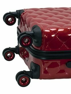 Rockland Quilt Hardside Expandable Spinner Wheel Luggage Set, Red, 3-Piece (20/24/28) -TRAVELPRO Sales 41cP4QkRCKL