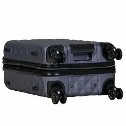 Kenneth Cole Reaction Diamond Tower Luggage Collection Lightweight Hardside Expandable 8-Wheel Spinner Travel Suitcase, Smokey Purple, 20-Inch Carry On -TRAVELPRO Sales 41eHDEXhSlL