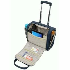London Fog Knightsbridge II 15" 2-Wheel Under The Seat Bag, Sapphire -TRAVELPRO Sales 41ejYDJir0L