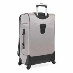 SwissGear Sion Softside Expandable Luggage, Pewter, Checked-Medium 25-Inch -TRAVELPRO Sales 41f3d6a6LYL