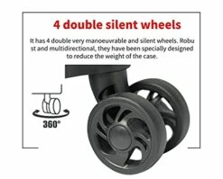 AOUZE Practical Luggage Suitcase Lightweight Expandable Lock Rotator 20 Inches 24 Inches 28 Inches Ultra-Lightweight But Very Durable Suitable For Outdoor Use (Color : Blue) -TRAVELPRO Sales 41fLaQm P8S