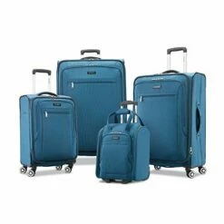 Samsonite Ascella X Softside Expandable Luggage With Spinner Wheels, Teal, Checked-Large 29-Inch -TRAVELPRO Sales 41ffrBDpUOL