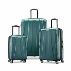 Samsonite Centric 2 Hardside Expandable Luggage With Spinner Wheels, Emerald Green, 3-Piece Set (20/24/28)