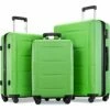 Merax Luggage Set With TSA Lock, All Expandable 3 Piece Hardshell Lightweight Suitcase Set 20inch 24inch 28inch (Apple Green) -TRAVELPRO Sales 41gMDsWnCPL
