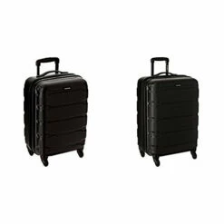 Samsonite Omni PC Hardside Spinner Set (20"/24"), Black