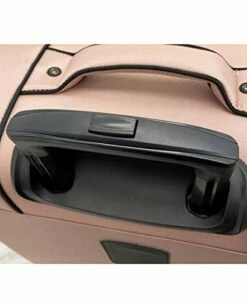 LONDON FOG Bromley Softside Expandable Spinner Luggage, Rose Gold, Checked-Medium 24-Inch -TRAVELPRO Sales 41gmL5X3rLL