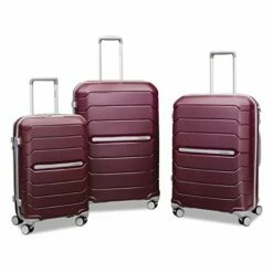 Samsonite Freeform Hardside Expandable With Double Spinner Wheels, Merlot, Checked-Medium 24-Inch -TRAVELPRO Sales 41hCIRilYeL