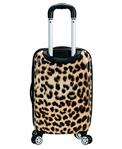 Rockland Safari Hardside Spinner Wheel Luggage, Leopard, Carry-On 20-Inch 13 Rockland Safari Hardside Spinner Wheel Luggage, Leopard, Carry-On 20-Inch - Image 11