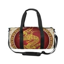 OuLian Duffel Bag Chinese Zodiac Symbols Women Garment Gym Tote Bag Best Sports Bag For Boys -TRAVELPRO Sales 41hFmdzHUbL