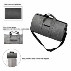 BUG Garment Bags, Convertible Garment Bag With Shoulder Strap, Shoes Compartment, Carry On Travel Suit Bags, 2 In 1 Garment Duffle Bag For Men Women Weekender Bag -TRAVELPRO Sales 41hOsdb UrL