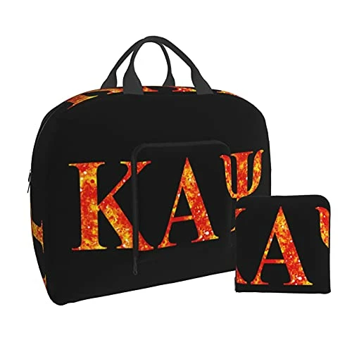 ZHUOBAIL Ka-pp_a A_lp-ha Ps-i 1911 KAP Fraternity Nupes Travel Duffel Bag Storage Packet Foldable Lightweight Portable High Capacity Tote Carry On Luggage Bags Handbag Box 16x6x12.6 Inch 3 ZHUOBAIL Ka-pp_a A_lp-ha Ps-i 1911 KAP Fraternity Nupes Travel Duffel Bag Storage Packet Foldable Lightweight Portable High Capacity Tote Carry On Luggage Bags Handbag Box 16x6x12.6 Inch