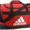Adidas Unisex Defender III Medium Duffel Bag, Red/Black/White, Medium -TRAVELPRO Sales 41hnPLBU9ZL