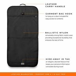 Briggs & Riley Baseline Garment Bags, Black, Classic -TRAVELPRO Sales 41hvO25ZEqL