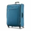 Samsonite Ascella X Softside Expandable Luggage With Spinner Wheels, Teal, Checked-Large 29-Inch