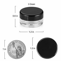 Accmor 100 Pieces 3g Empty Sample Containers With Pink Lids Cosmetic Jars With 5 Pieces Mini Spatulas -TRAVELPRO Sales 41iilcBhonL e48c3d36 0437 4074 9e28 9d6129c8cdc2