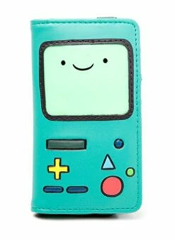 Adventure Time Bmo Envelope Purse Wallet, Turquoise (Uw1d7aadv)