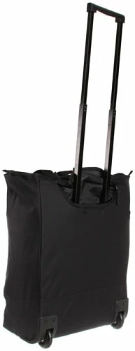 Olympia Luggage Rolling Shopper Tote,Black,One Size 5 Olympia Luggage Rolling Shopper Tote,Black,One Size - Image 3