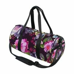 Duffel Bag Watercolor Purple Floral Women Garment Gym Tote Bag Best Sports Bag For Boys 13 Duffel Bag Watercolor Purple Floral Women Garment Gym Tote Bag Best Sports Bag For Boys -TRAVELPRO Sales 41js21Nvu0L