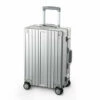 TRAVELKING All Aluminum Luggage Hard Shell Suitcase With Wheels Carry On Spinner Suitcase (Silver 20 Inch) -TRAVELPRO Sales 41kDq88rm7L