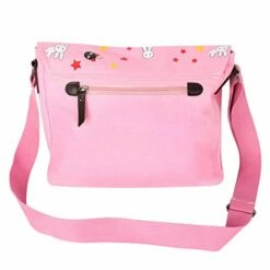 JOCHUI Canvas Anime Messenger Bag Girls Shoulder Bag Satchel School Bag Pink -TRAVELPRO Sales 41kRoesfdYL