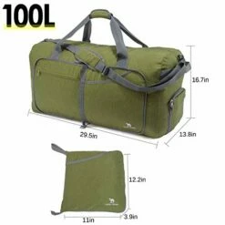 CAMEL CROWN 100L Extra Large Duffle Bag Travel Bag Lightweight Foldable Luggage For Outdoor Camping -TRAVELPRO Sales 41lPcu0eiUL
