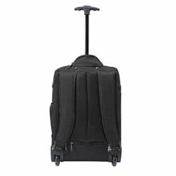Cabin Max️ - Quebec Hybrid Rolling Backpack With Wheels - Carry On Luggage 22x14x9 Zip Out Backpack Straps - Perfect For Most Major American Airlines (Black) -TRAVELPRO Sales 41lZ6QVPiNL