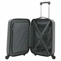 Travelers Club Cosmo Hardside Spinner Luggage, Charcoal Grey, 2-Piece Set (20/28) -TRAVELPRO Sales 41lqhV8zrnL