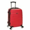 Rockland Melbourne Hardside Expandable Spinner Wheel Luggage, Red, Carry-On 20-Inch -TRAVELPRO Sales 41mBNPOuaVL
