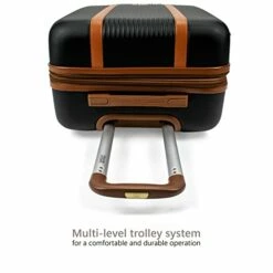 BADGLEY MISCHKA Mia 3 Piece Expandable Retro Luggage Set (Black) -TRAVELPRO Sales 41mJrUNbUmL