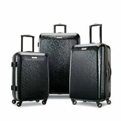 American Tourister Belle Voyage Hardside Luggage With Spinner Wheels, Black, Checked-Large 28-Inch -TRAVELPRO Sales 41mM8RfgmCL