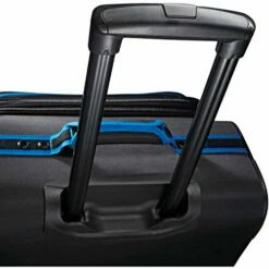 American Tourister Eclipse Softside Spinner Luggage (Black/Blue, 20 Inch) -TRAVELPRO Sales 41mSncTfz5L