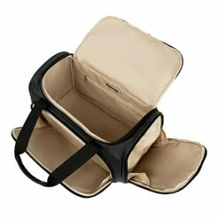 Travelpro Runway 2-piece Luggage Set, Carry On Softside Expandable 4-Wheel Spinner Suitcase & Carry On UnderSeat Luggage Soft Tote Bag, Men And Women, Black -TRAVELPRO Sales 41mUyq3NedL