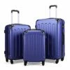Sandinrayli Luggage Set, Lightweight & Durable Travel Suitcase With Spinner Wheels, 20” 24” 28” Hardside Spinner Set