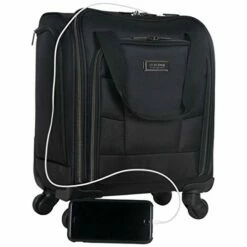 Kenneth Cole Reaction Rugged Roamer 18" Lightweight 4-Wheel Spinner 14.1" Laptop & Tablet Business Underseater Carry-On, Black -TRAVELPRO Sales 41nNA3jciuL b76ce2ae bacc 450a 8dac f880d15684b4
