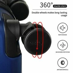 Fanskey Luggage, 3 Piece Set Suitcase With Spinner Wheels, Hardshell, Lightweight, TSA Lock (Gold) 12 Fanskey Luggage, 3 Piece Set Suitcase With Spinner Wheels, Hardshell, Lightweight, TSA Lock (Gold) -TRAVELPRO Sales 41nj2ejyKIS