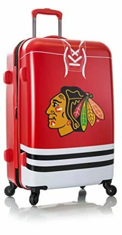 Heys America NHL Officially Licensed Wheeled Luggage (Chicago Blackhawks, 2PC Set (21/26-Inch)) -TRAVELPRO Sales 41odmuLeEmL