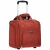 AmazonBasics Underseat Carry On Rolling Travel Luggage Bag - Red Quilted -TRAVELPRO Sales 41oh1nQSV8L