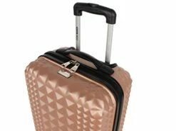 Steve Madden Luggage Set 3 Piece - Lightweight Hardside Suitcase Set - Includes 20 Inch Carry On, 24In/28In Checked Bag With 8-Wheel Rolling Spinner (Rose Gold, One Size) -TRAVELPRO Sales 41orqpQ71CL