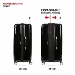 SwissGear Checked-Large 27-Inch, Black -TRAVELPRO Sales 41p Zpr3aS