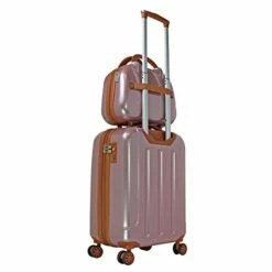 World Traveler Classique Hardside 2-PC Carry-On Spinner Luggage Set, Rose Gold, One Size -TRAVELPRO Sales 41pj5OXBU0L