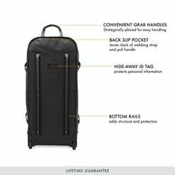 Briggs & Riley Extra Large Softside 2-Wheel Rolling Duffel, Black, 32" -TRAVELPRO Sales 41rK6TG 8lL