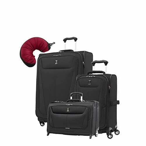 Travelpro Maxlite 5 | 4-PC Set | Carry-On Rolling Garment, 21" Carry-On & 25" Exp. Spinners With Travel Pillow 3 Travelpro Maxlite 5 | 4-PC Set | Carry-On Rolling Garment, 21" Carry-On & 25" Exp. Spinners With Travel Pillow